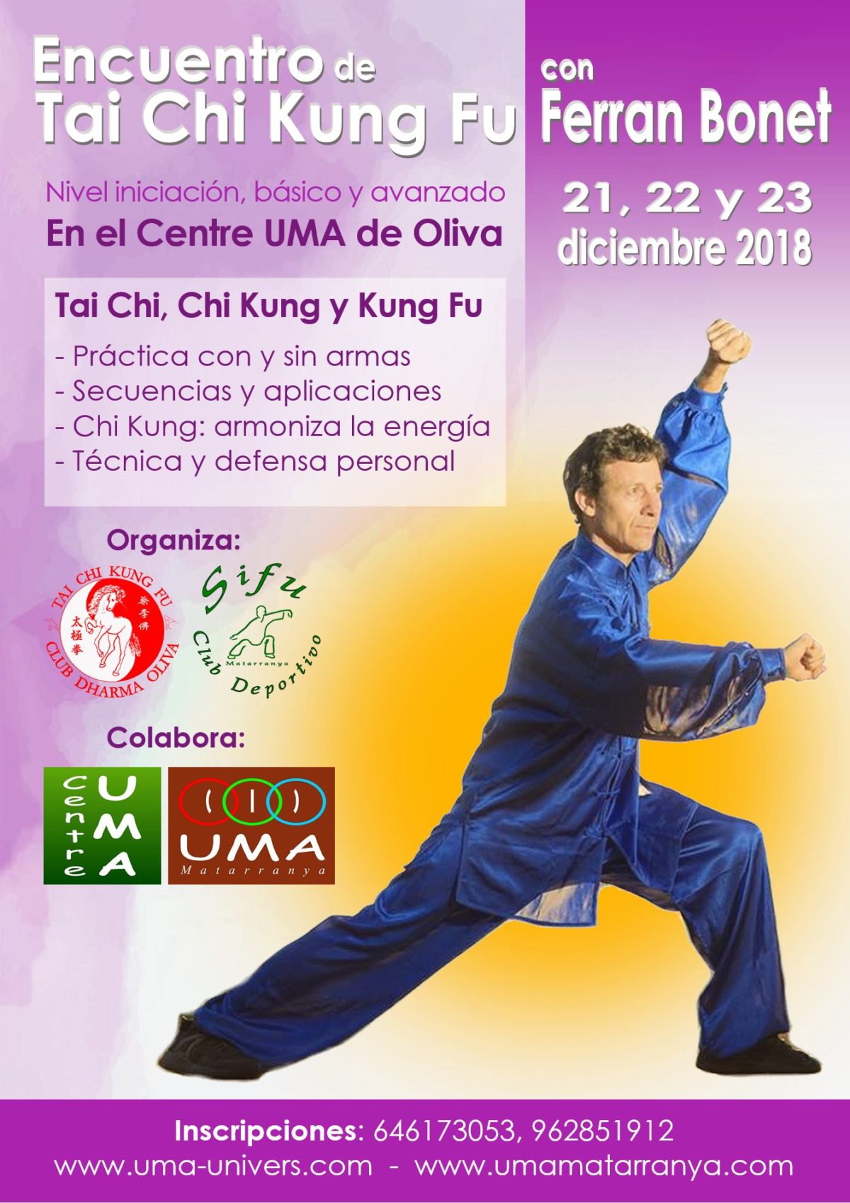 Encuentro de Tai Chi Kung Fu en Oliva