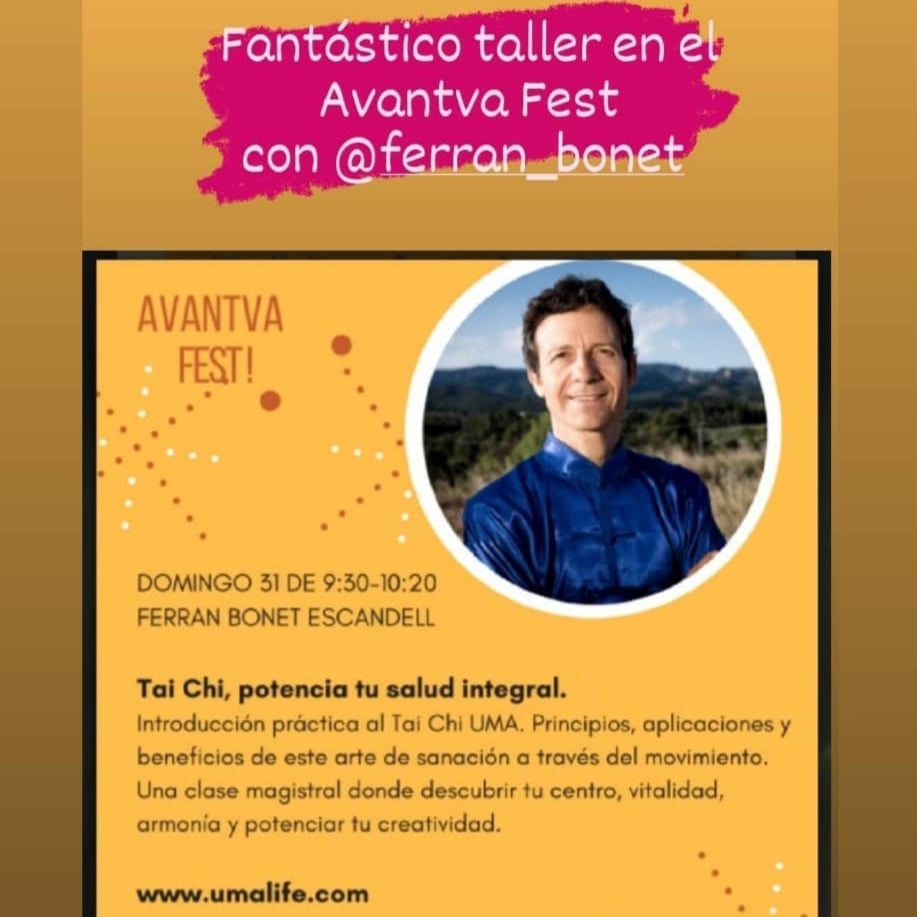 Taller de Tai Chi en Avantva Fest