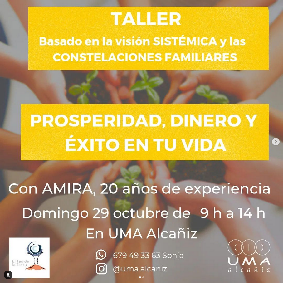 Taller Prosperidad, dinero y éxito en tu vida